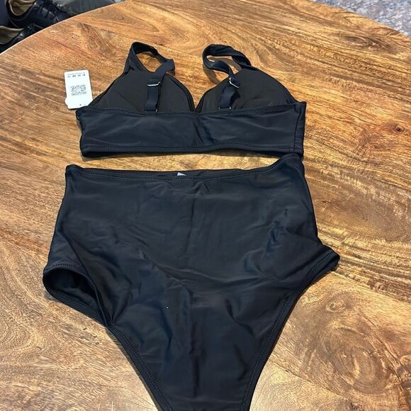 Charmo Ruched V Neck Two Piece Maternity Adjustable Strap Suits Small - Picture 6 of 8